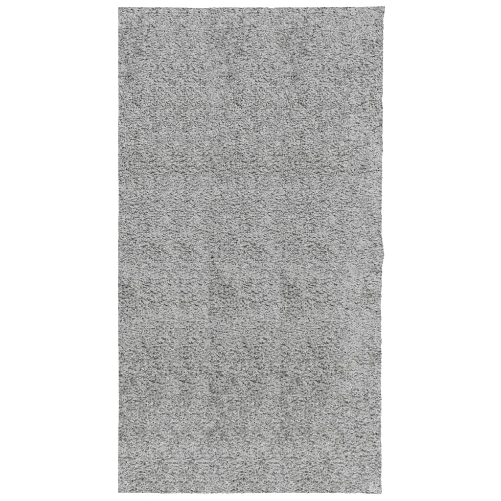 Tappeto Shaggy PAMPLONA a Pelo Lungo Moderno Grigio 80x150 cm