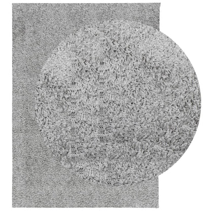 Tappeto Shaggy PAMPLONA a Pelo Lungo Moderno Grigio 240x340 cm