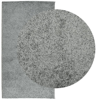 Tappeto Shaggy PAMPLONA a Pelo Lungo Moderno Verde 60x110 cm