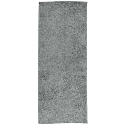Tappeto Shaggy PAMPLONA a Pelo Lungo Moderno Verde 80x200 cm