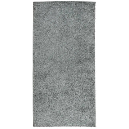 Tappeto Shaggy PAMPLONA a Pelo Lungo Moderno Verde 100x200 cm