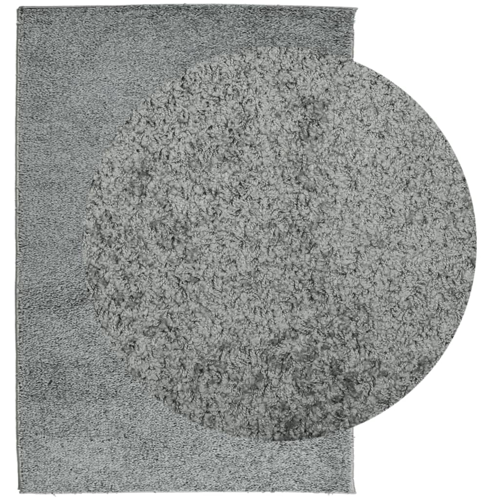 Tappeto Shaggy PAMPLONA a Pelo Lungo Moderno Verde 160x230 cm