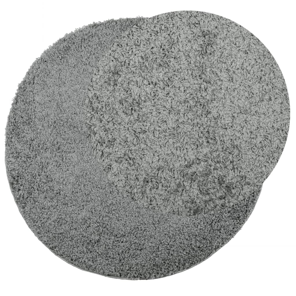 Tappeto Shaggy PAMPLONA a Pelo Lungo Moderno Verde Ã˜ 80 cm