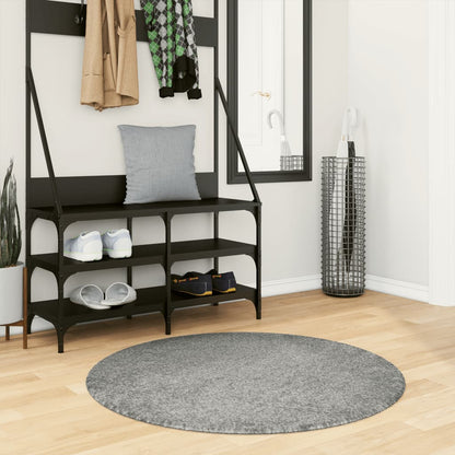 Tappeto Shaggy a Pelo Lungo Moderno Verde ÃƒËœ 100 cm