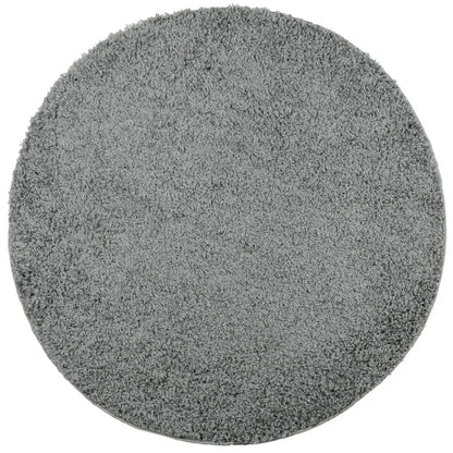 Tappeto Shaggy PAMPLONA a Pelo Lungo Moderno Verde Ã˜ 120 cm