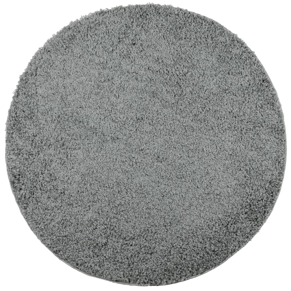 Tappeto Shaggy PAMPLONA a Pelo Lungo Moderno Verde Ø 280 cm
