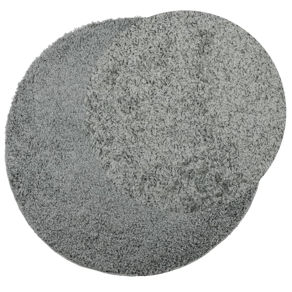 Tappeto Shaggy PAMPLONA a Pelo Lungo Moderno Verde Ø 280 cm