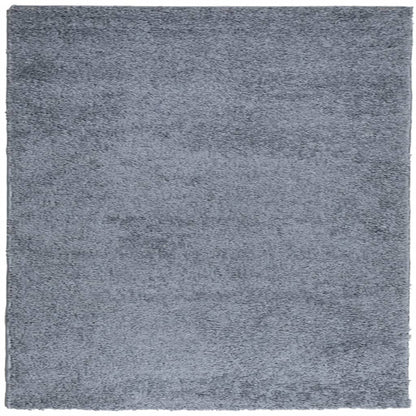 Tappeto Shaggy PAMPLONA a Pelo Lungo Moderno Blu 200x200 cm