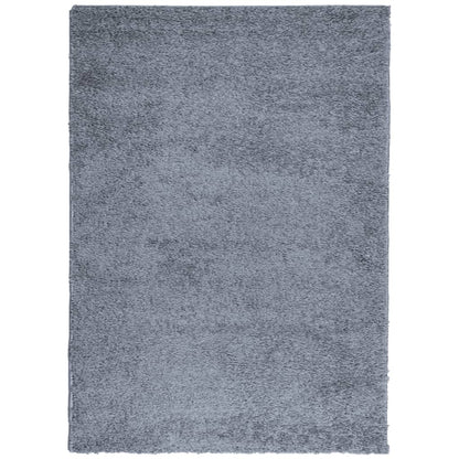 Tappeto Shaggy PAMPLONA a Pelo Lungo Moderno Blu 240x340 cm