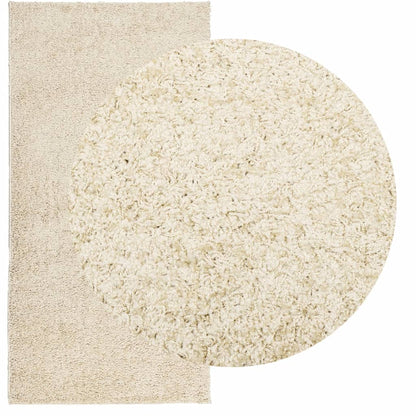 Tappeto Shaggy PAMPLONA a Pelo Lungo Moderno Oro 100x200 cm
