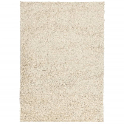 Tappeto Shaggy PAMPLONA a Pelo Lungo Moderno Oro 160x230 cm
