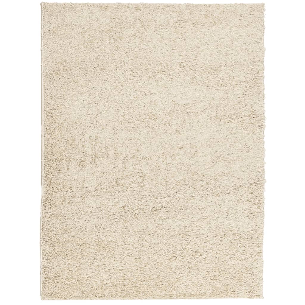 Tappeto Shaggy PAMPLONA a Pelo Lungo Moderno Oro 300x400 cm