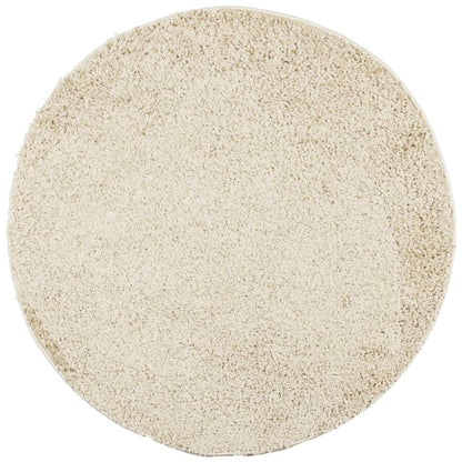 Tappeto Shaggy PAMPLONA a Pelo Lungo Moderno Oro Ø 240 cm