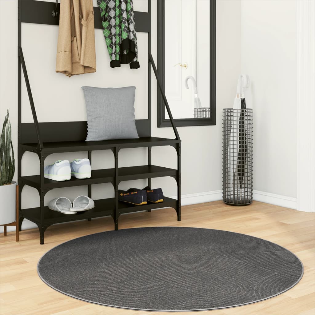 Tappeto IZA a Pelo Corto con Aspetto Scandinavo Ã˜120 cm