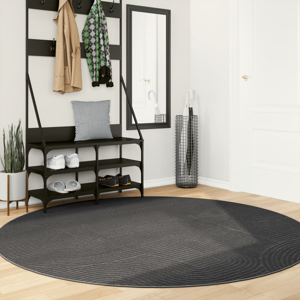 Tappeto IZA a Pelo Corto con Aspetto Scandinavo Ã˜200 cm