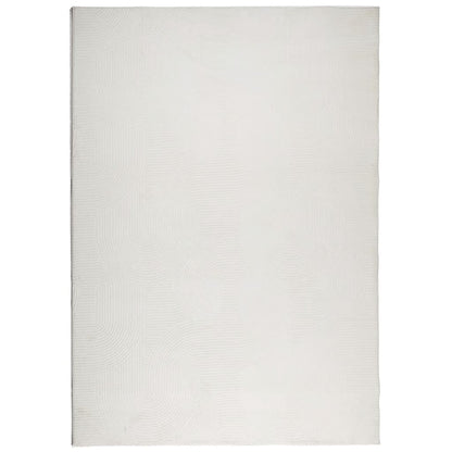 Tappeto IZA a Pelo Corto Aspetto Scandinavo Crema 160x230 cm