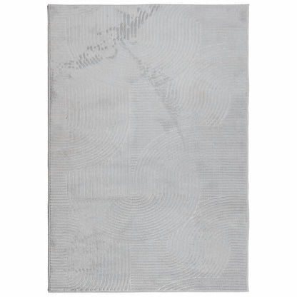Tappeto IZA a Pelo Corto Aspetto Scandinavo Grigio 140x200 cm