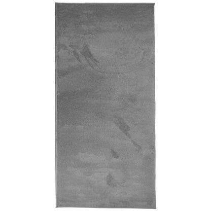 Tappeto OVIEDO a Pelo Corto Antracite 100x200 cm