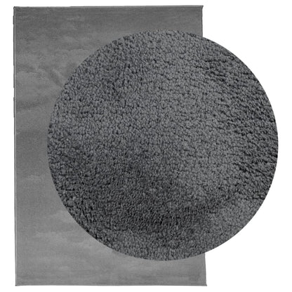 Tappeto OVIEDO a Pelo Corto Antracite 200x280 cm