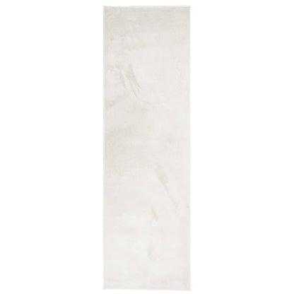 Tappeto OVIEDO a Pelo Corto Beige 80x250 cm