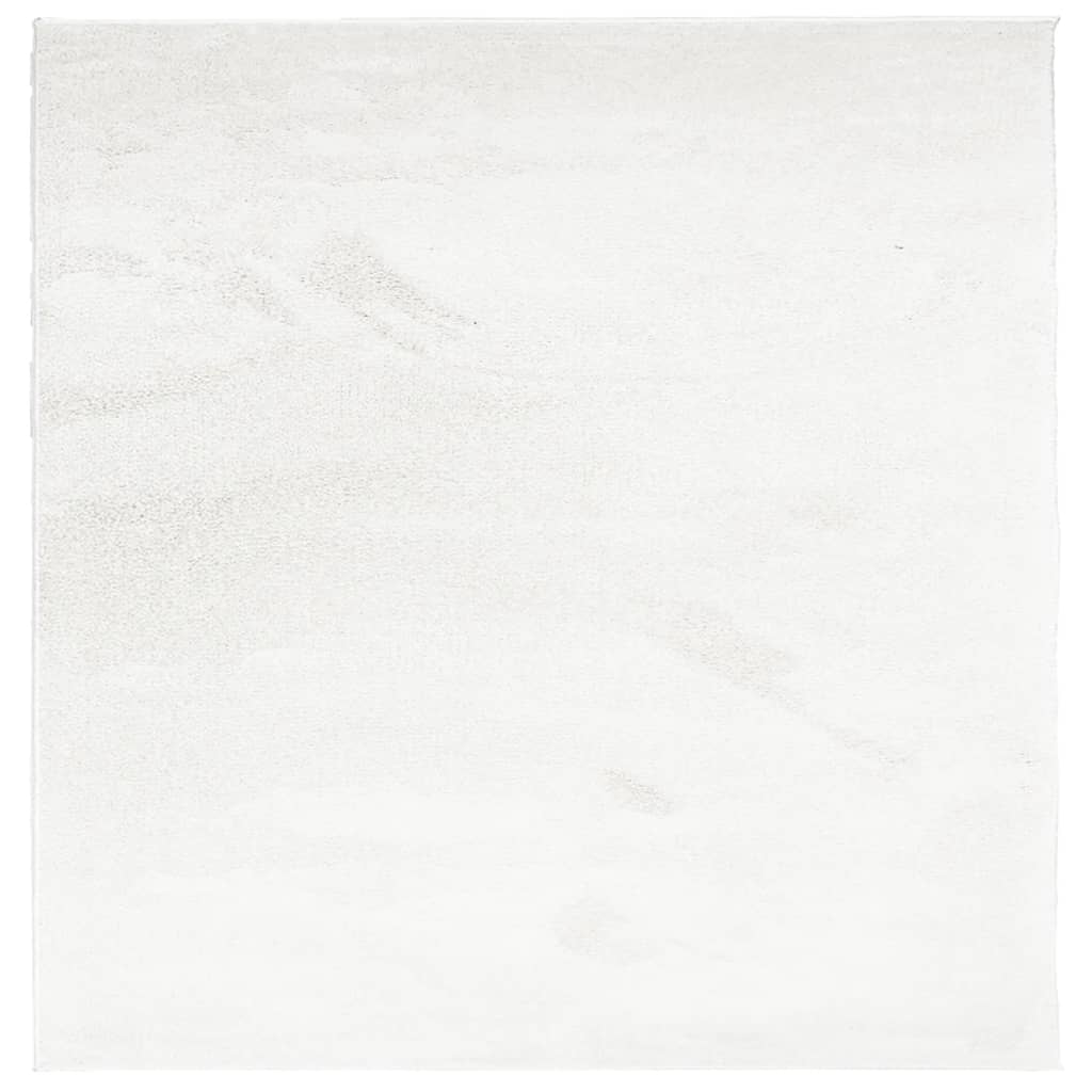 Tappeto OVIEDO a Pelo Corto Crema 240x240 cm