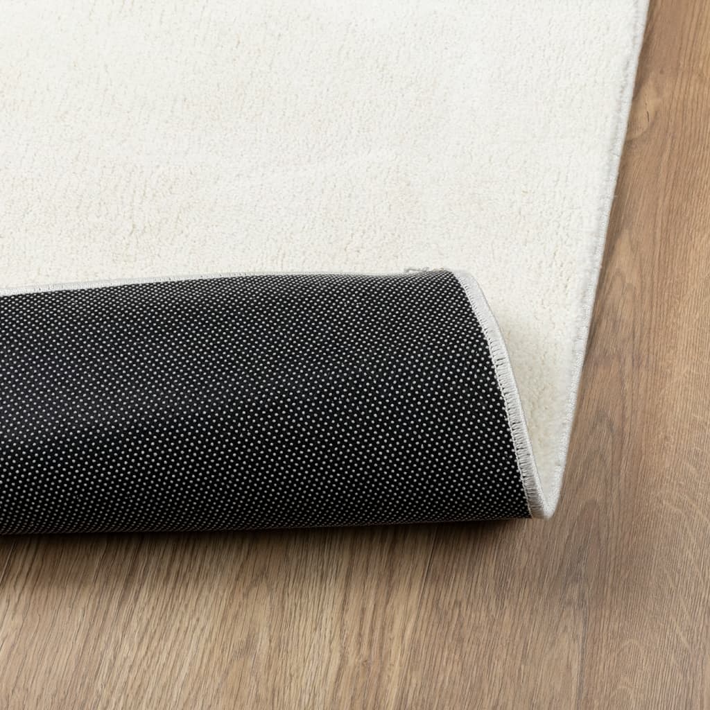 Tappeto OVIEDO a Pelo Corto Crema 240x240 cm