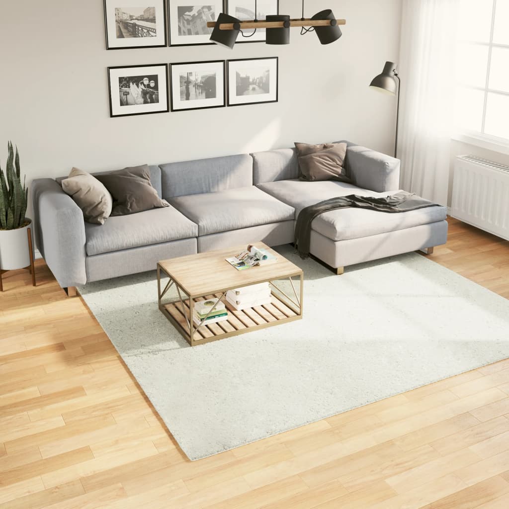 Tappeto OVIEDO a Pelo Corto Crema 240x240 cm
