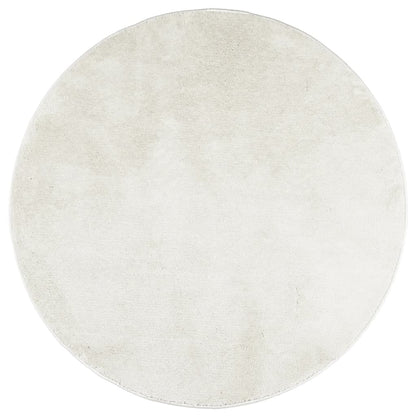 Tappeto OVIEDO a Pelo Corto Crema Ã˜ 120 cm