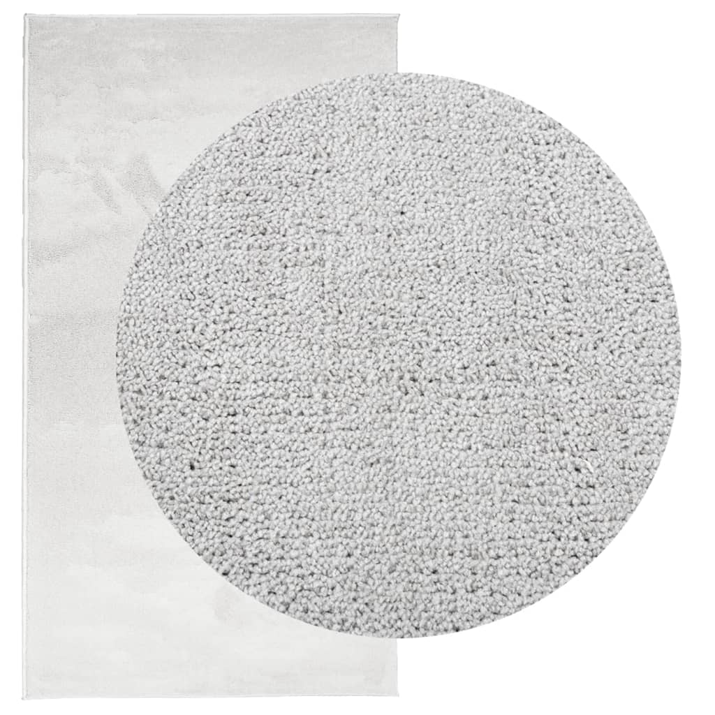 Tappeto OVIEDO a Pelo Corto Grigio 80x150 cm