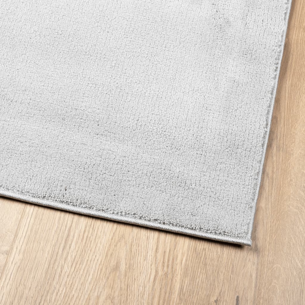 Tappeto OVIEDO a Pelo Corto Grigio 80x150 cm