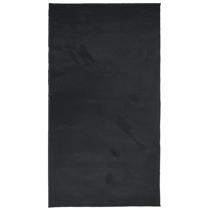 Tappeto OVIEDO a Pelo Corto Nero 60x110 cm