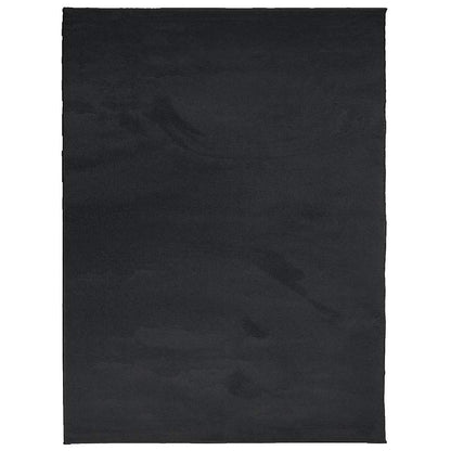 Tappeto OVIEDO a Pelo Corto Nero 240x340 cm