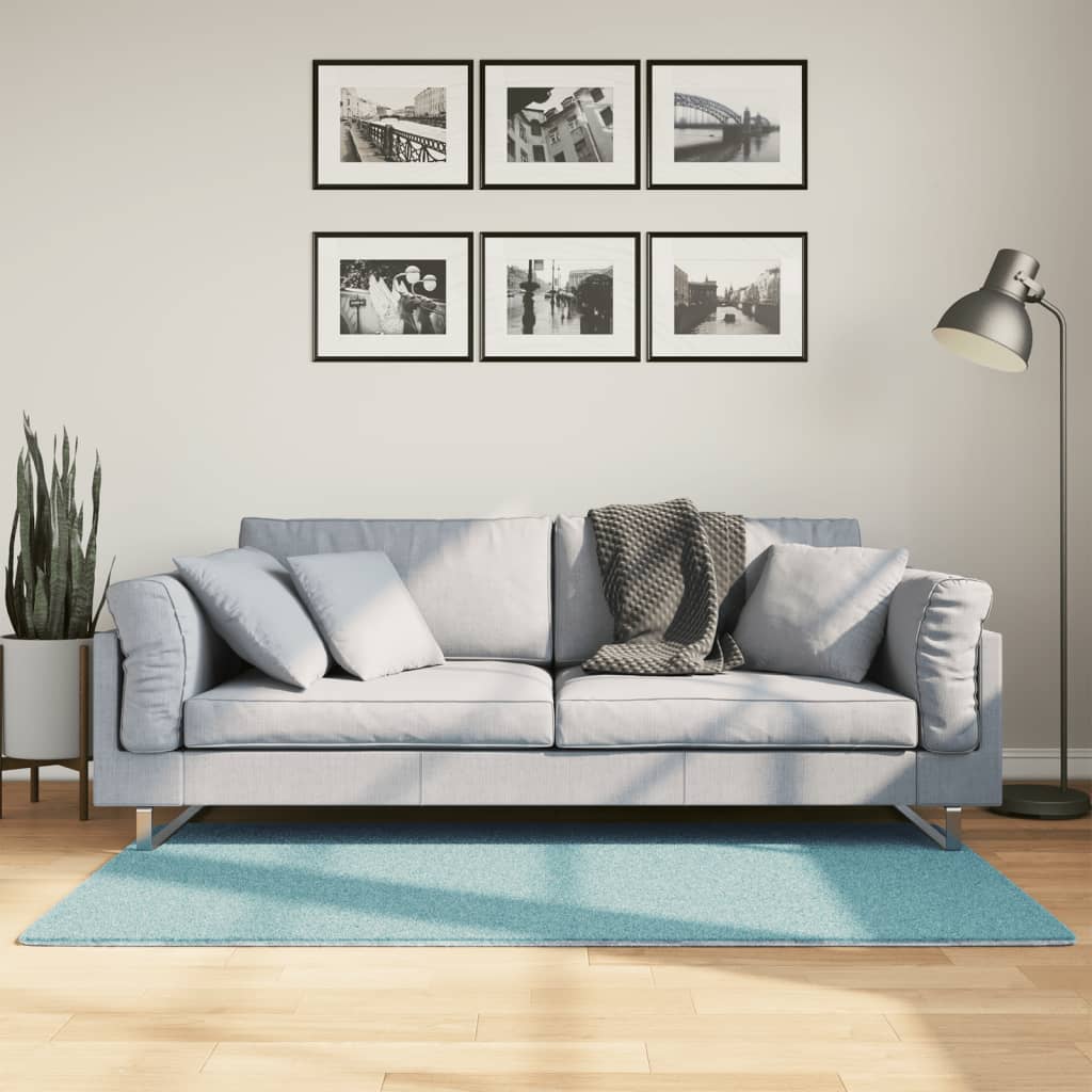 Tappeto OVIEDO a Pelo Corto Verde 80x150 cm