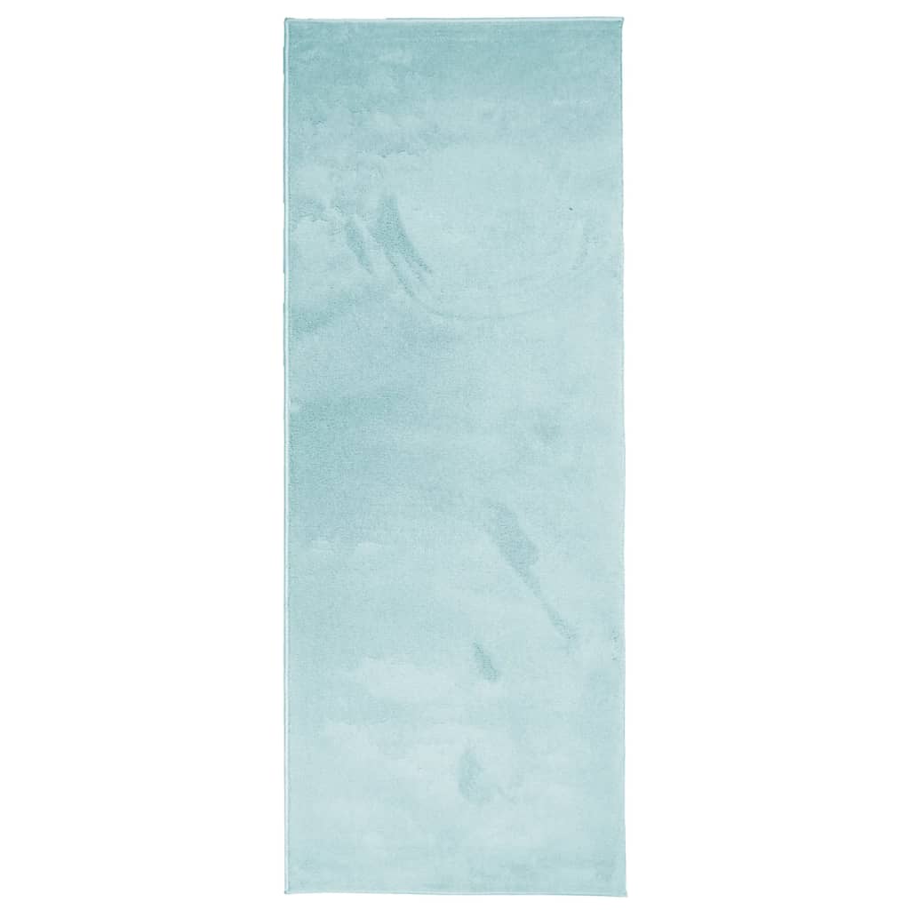 Tappeto OVIEDO a Pelo Corto Verde 80x200 cm