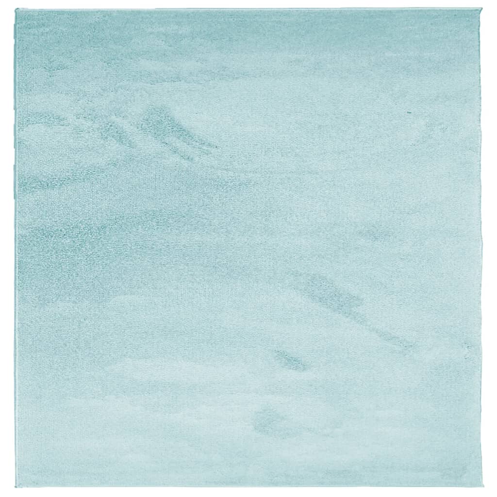 Tappeto OVIEDO a Pelo Corto Verde 120x120 cm