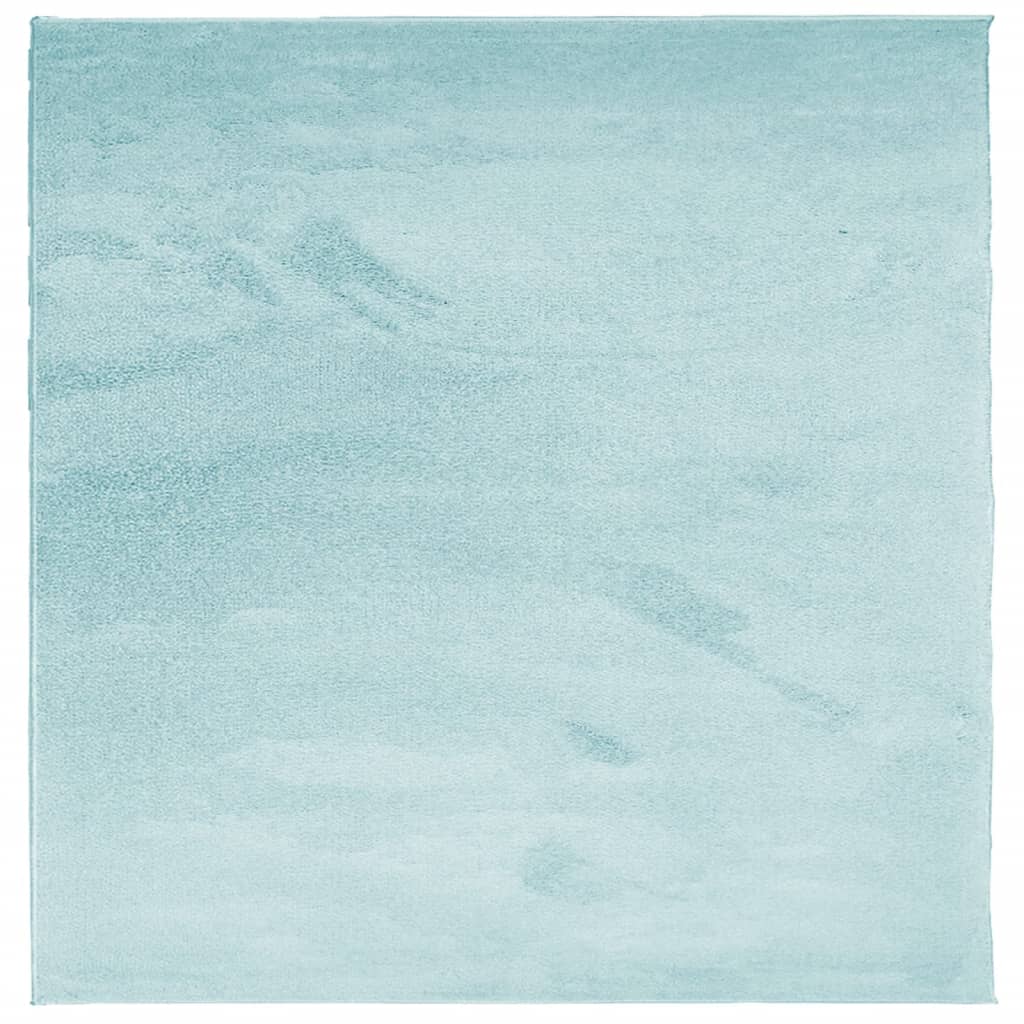 Tappeto OVIEDO a Pelo Corto Verde 160x160 cm