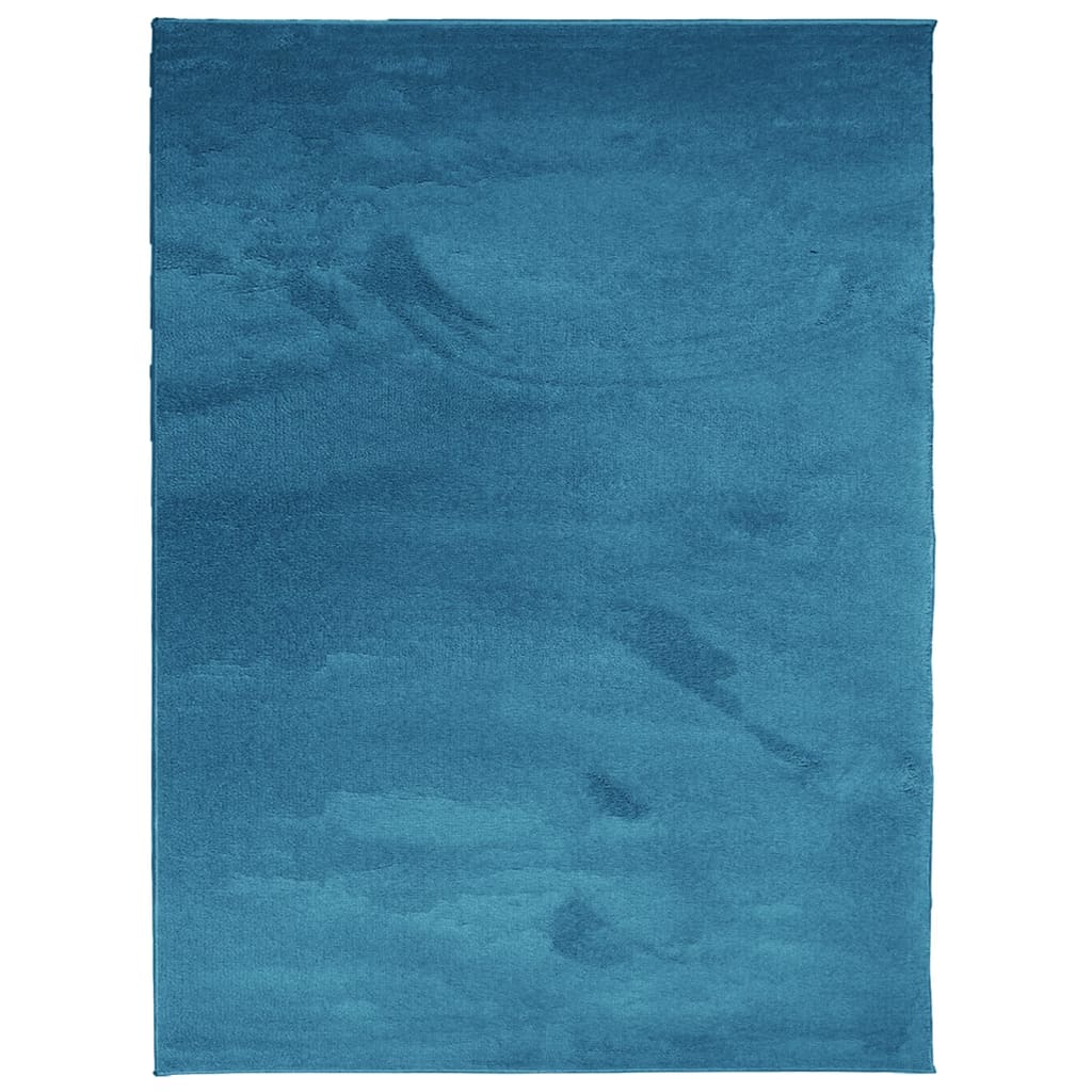 Tappeto OVIEDO a Pelo Corto Turchese 240x340 cm