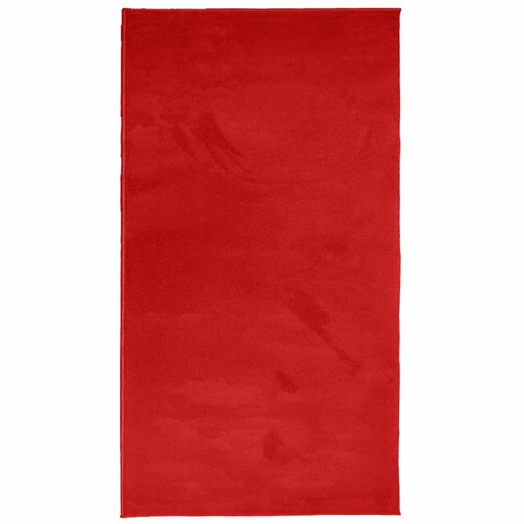 Tappeto OVIEDO a Pelo Corto Rosso 80x150 cm