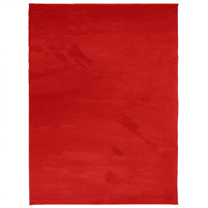 Tappeto OVIEDO a Pelo Corto Rosso 240x340 cm