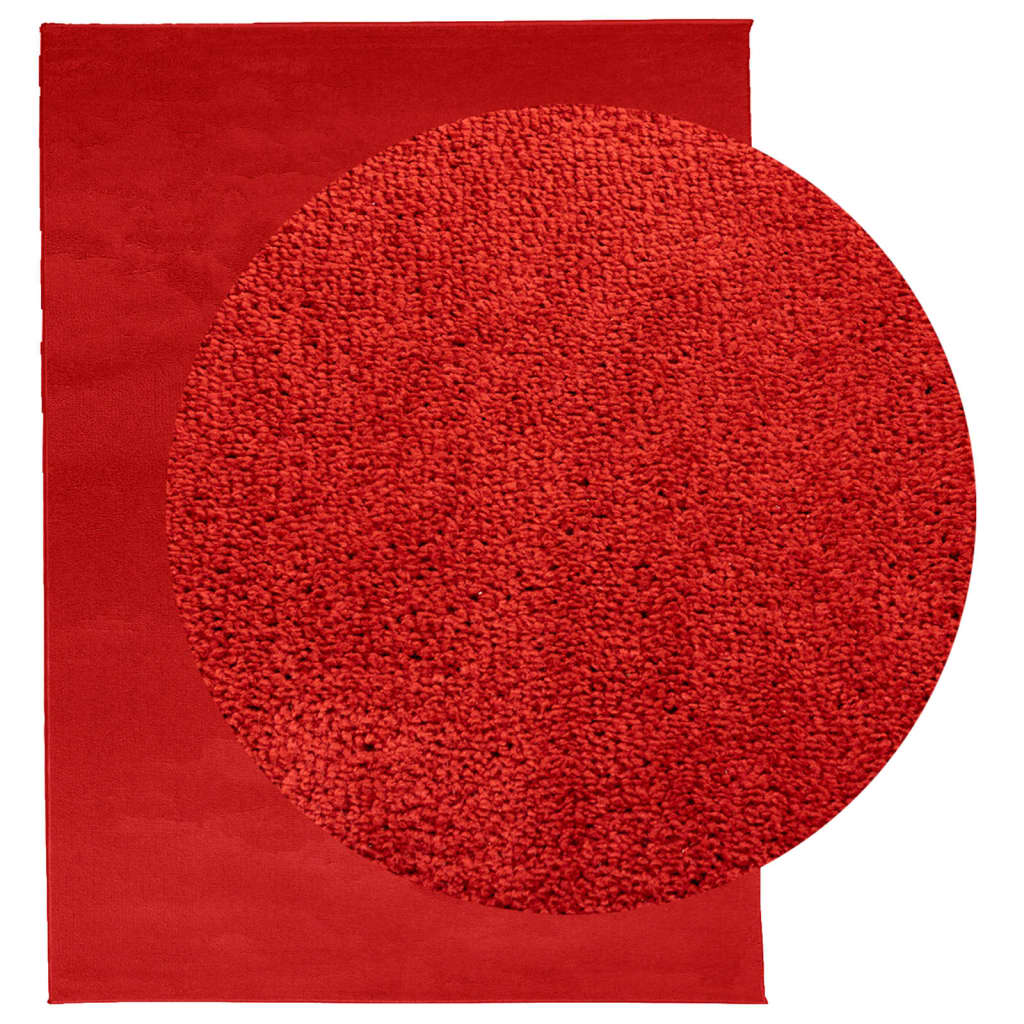 Tappeto OVIEDO a Pelo Corto Rosso 240x340 cm