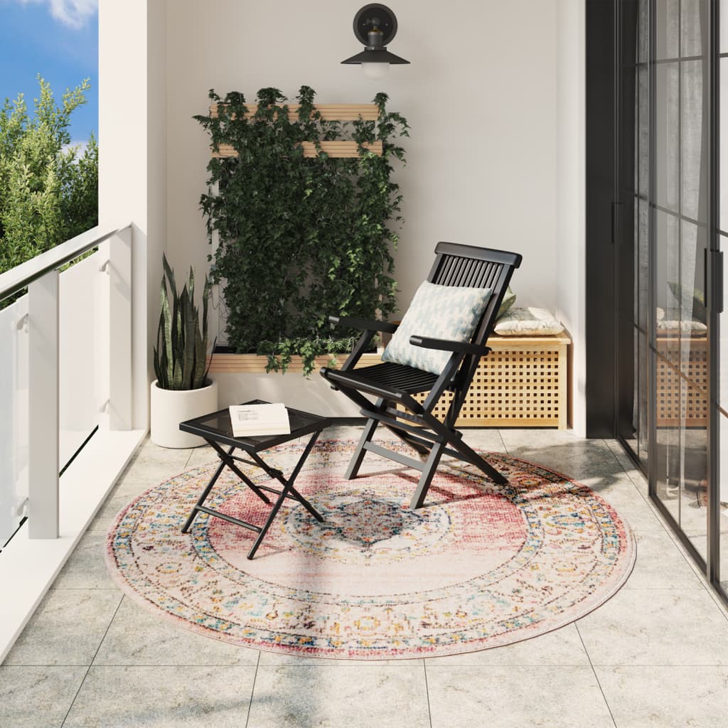 Tappeto ARBIZU Interni e Esterni Design Vintage Ã˜ 200 cm