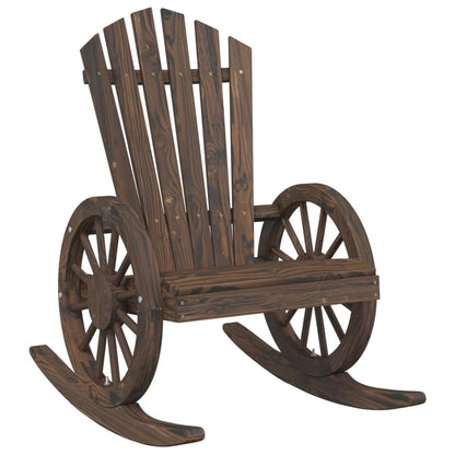 Set Salotto da Giardino 3 pz in Legno Massello di Abete