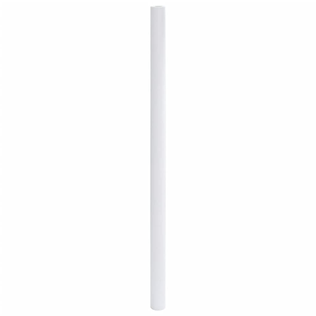 Adesivo per Mobili Autoadesivo Bianco Opaco 90x500 cm in PVC