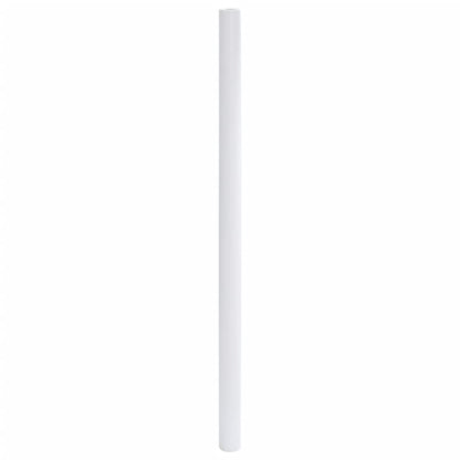 Adesivo per Mobili Autoadesivo Bianco Opaco 90x500 cm in PVC
