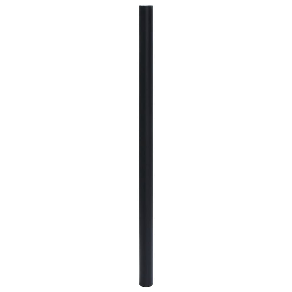 Adesivo per Mobili Autoadesivo Nero Opaco 90x500 cm in PVC