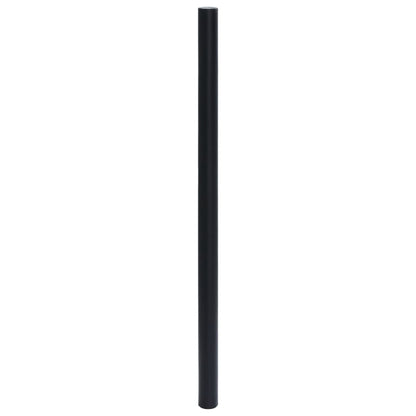 Adesivo per Mobili Autoadesivo Nero Opaco 90x500 cm in PVC