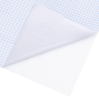 Adesivo per Mobili Autoadesivo Bianco Marmoreo 90x500 cm in PVC