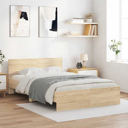 Giroletto con Testiera Rovere Sonoma 135x190 cm