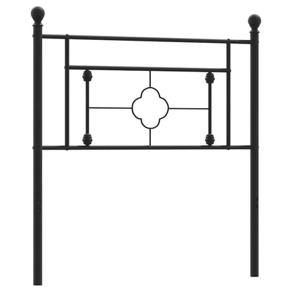 Testiera di Ricambio in Metallo Nero 100 cm