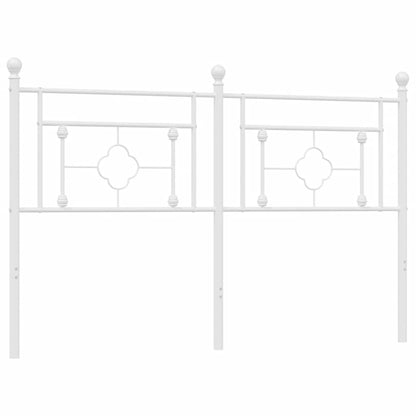 Testiera di Ricambio in Metallo Bianco 160 cm